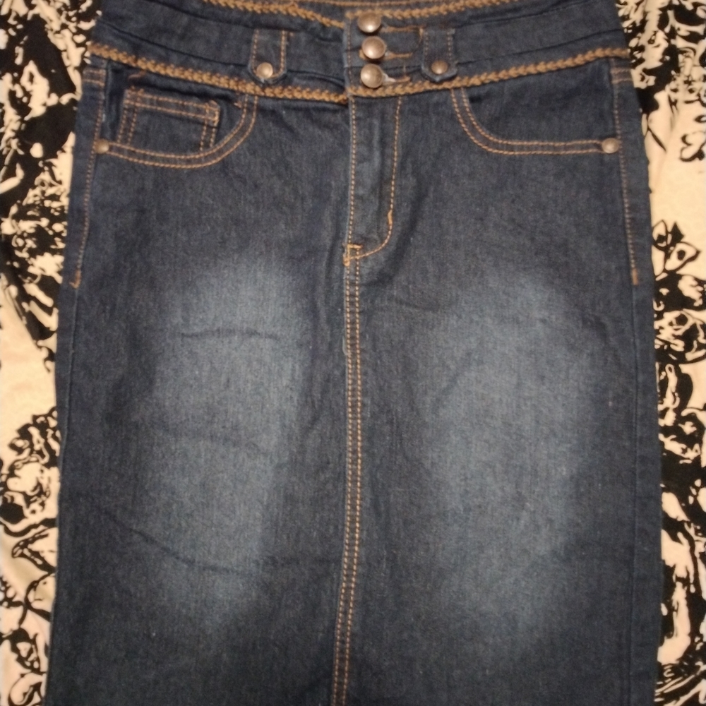 Girls size 12 jean skirt